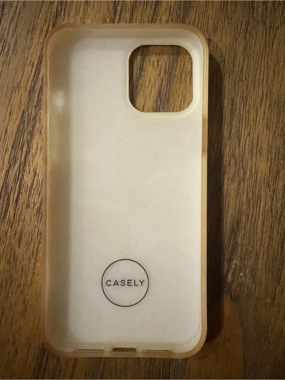 White & Orange Tropical Leaf Phone Case - Unbranded